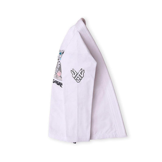 FAR2FEAR Kids Brazilian Jiu Jitsu Kimono- Snow Guardian