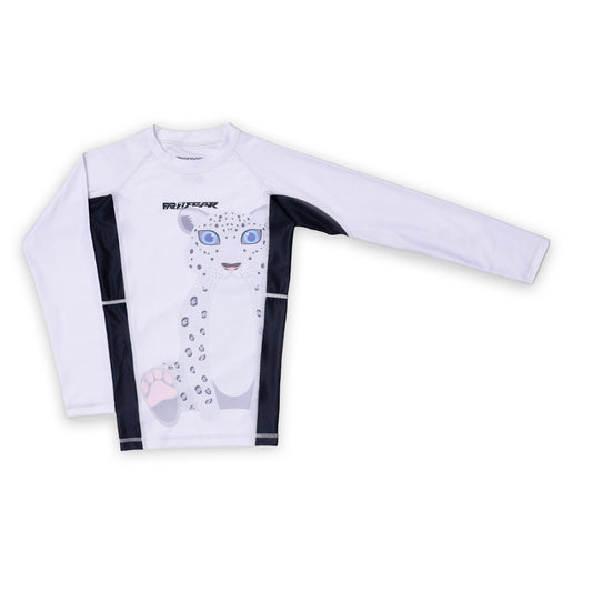 FAR2FEAR Kids No Gi - Snow Guardian Rashguard & Short Set