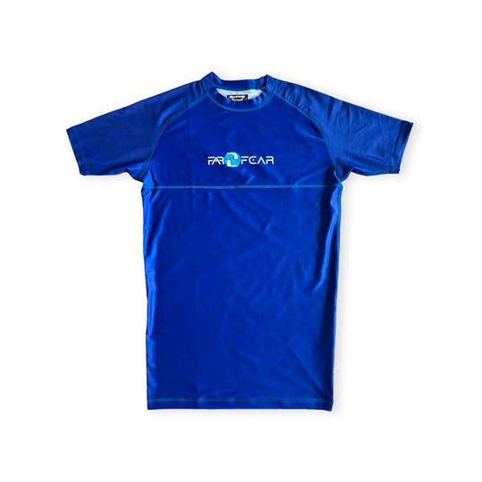 FAR2FEAR Genesis Series Men's Rashguard - IBBJF Legal- Blue