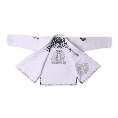 FAR2FEAR Kids Brazilian Jiu Jitsu Gi- Snow Guardian