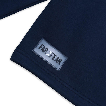 FAR2FEAR Classic Navy Unisex Hoodie