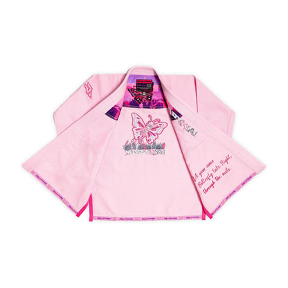FAR2FEAR Kinder Brasilianisches Jiu-Jitsu Kimono – Butterflyte