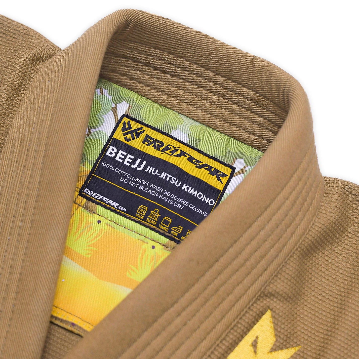 FAR2FEAR Kids Brazilian Jiu Jitsu Kimono - Buzzing Bees