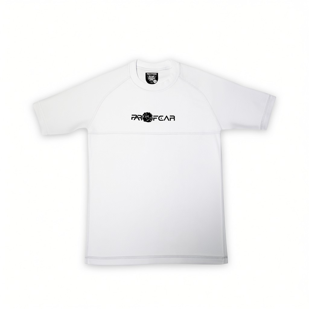 FAR2FEAR Genesis Series Women's Rashguard - IBJJF Legal- White