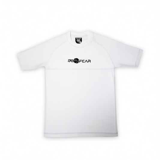 FAR2FEAR Genesis Series Women's Rashguard - IBBJF Legal- White