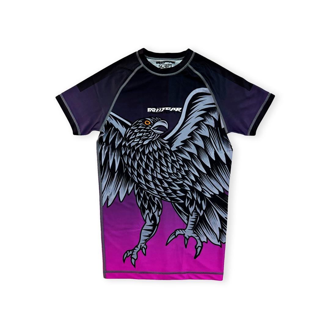 FAR2FEAR Mens No Gi - Master The Skies Rashguard & Short Set
