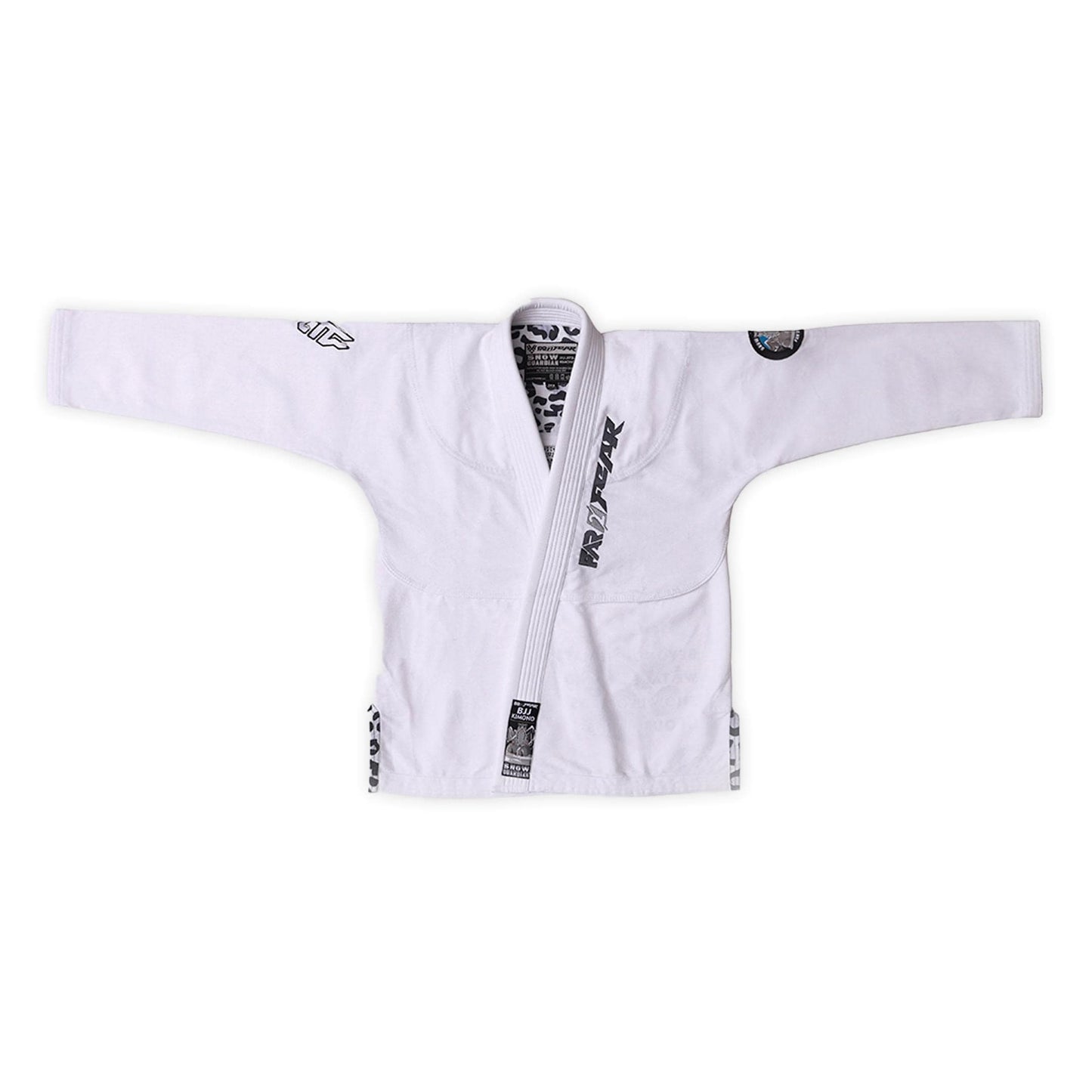 FAR2FEAR Kids Brazilian Jiu Jitsu Gi- Snow Guardian