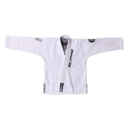FAR2FEAR Kids Brazilian Jiu Jitsu Gi- Snow Guardian