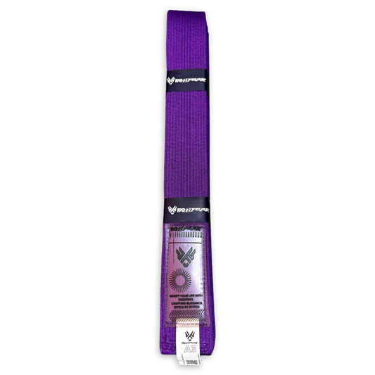 FAR2FEAR Brazilian Jiu Jitsu Belt-IBJJF Competition Legal-Purple