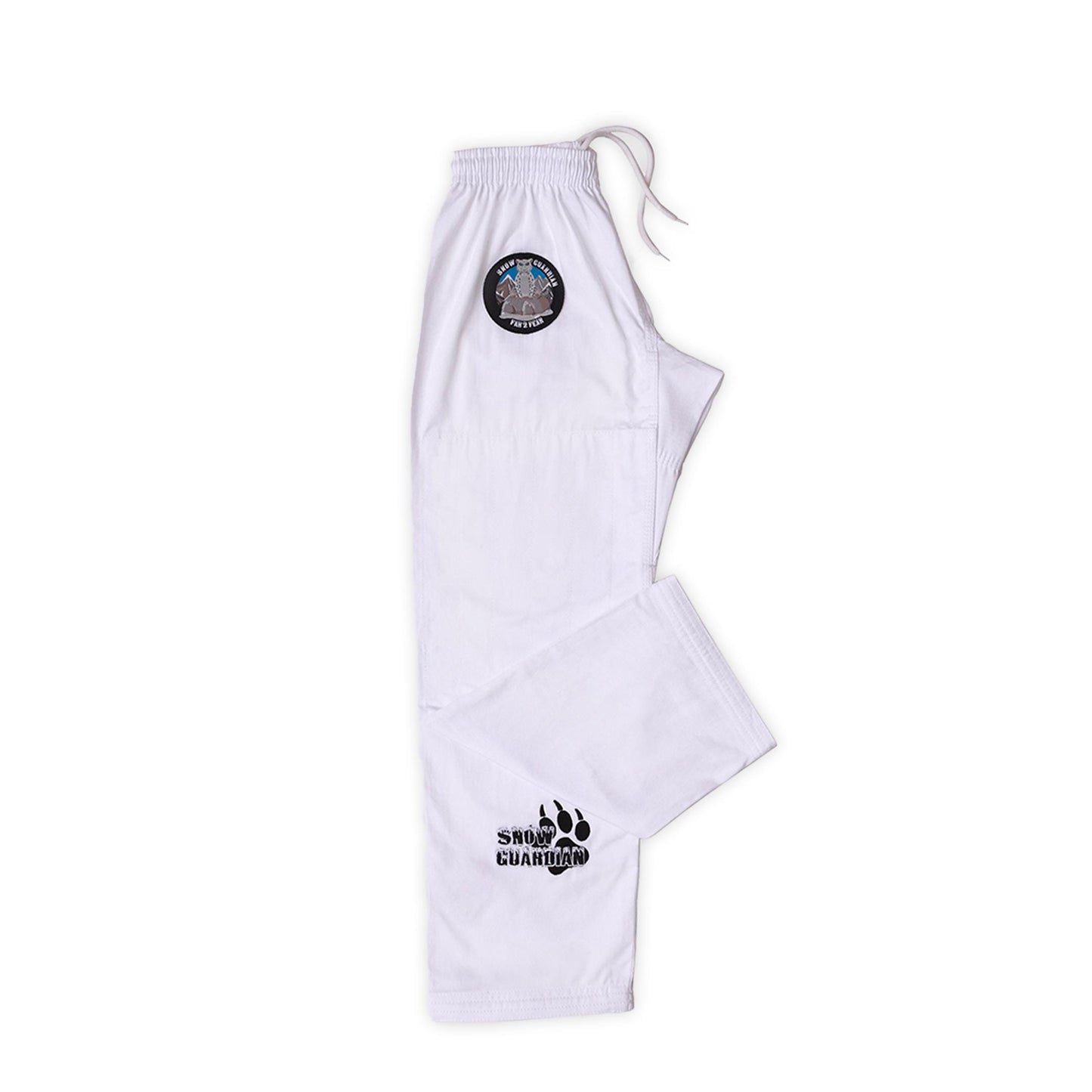 FAR2FEAR Kids Brazilian Jiu Jitsu Gi- Snow Guardian