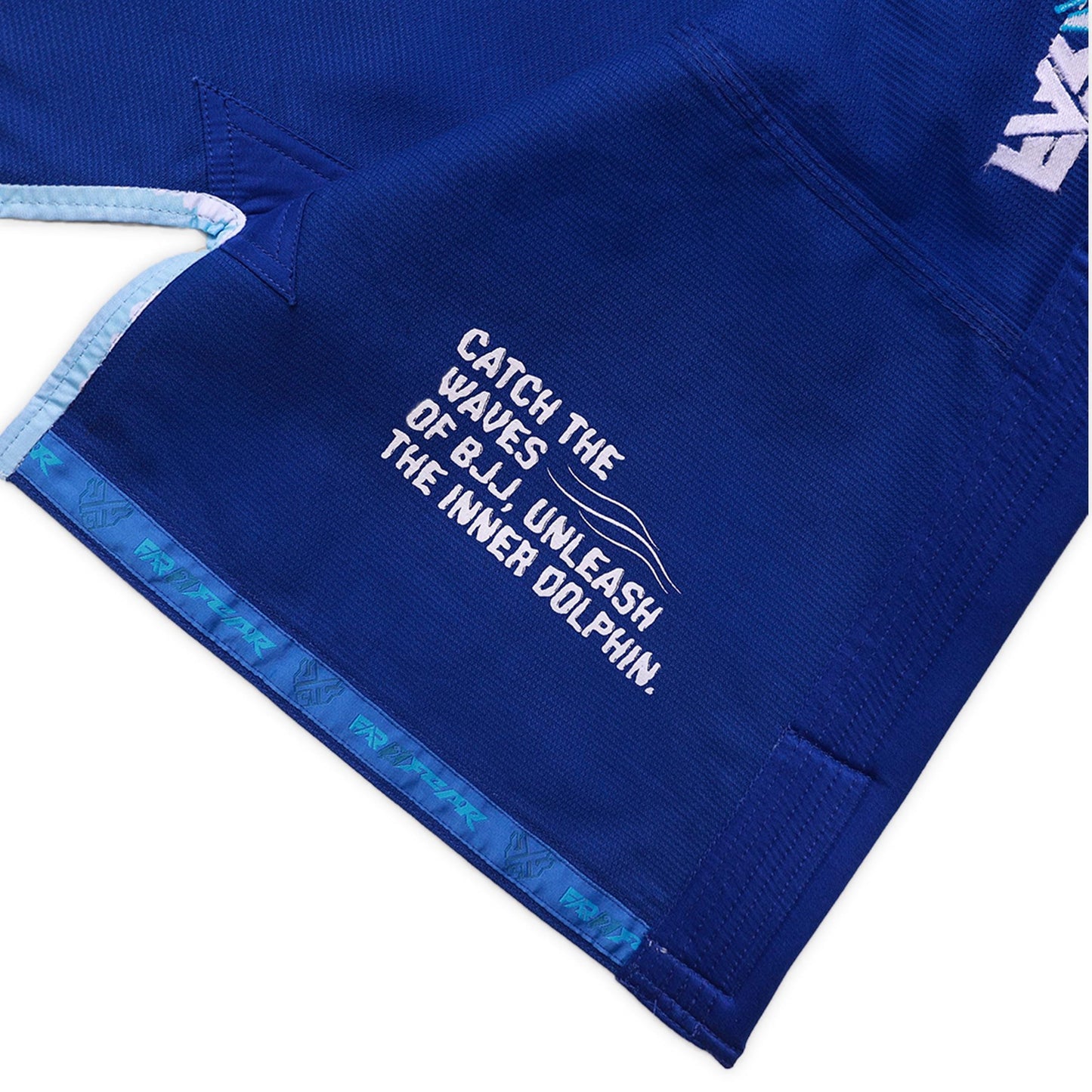 FAR2FEAR Kids Brazilian Jiu Jitsu Gi- Wave Rider
