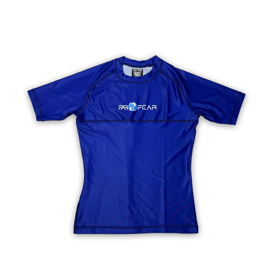 FAR2FEAR Genesis Series Women's Rashguard - IBBJF Legal- Blue