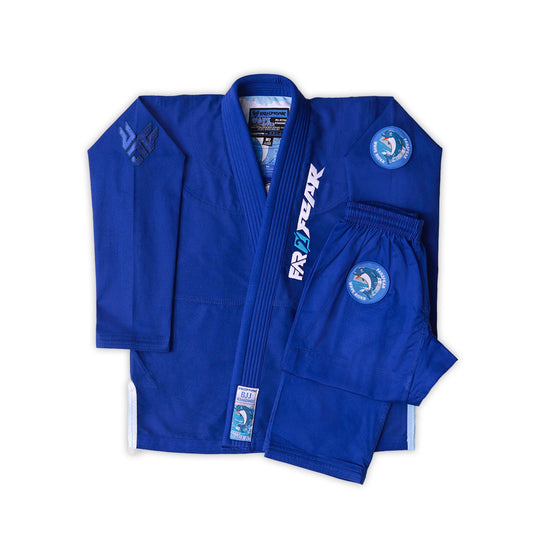 FAR2FEAR Kids Brazilian Jiu Jitsu Kimono- Wave Rider