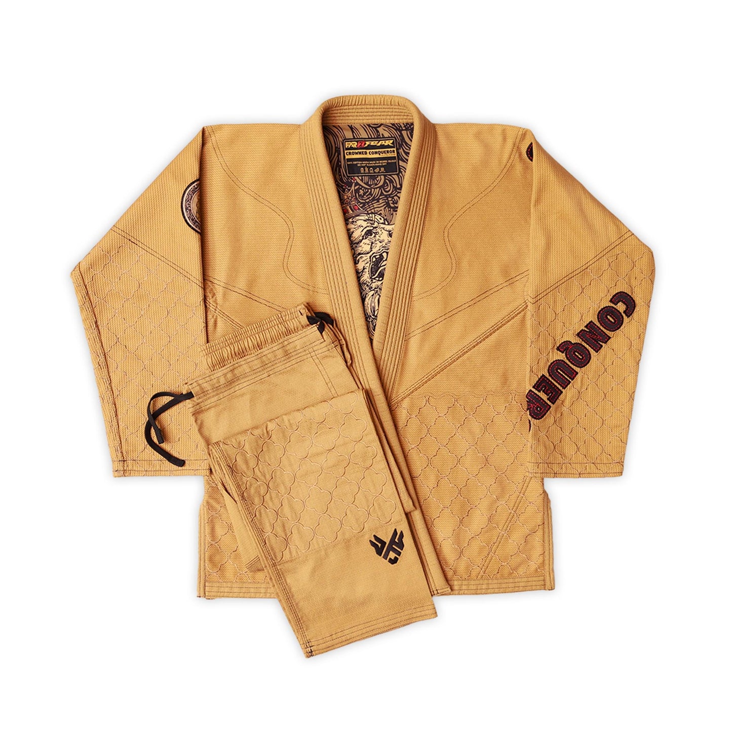 FAR2FEAR Crowned Conqueror Men/Women Jiu Jitsu Gi – Limited Edition