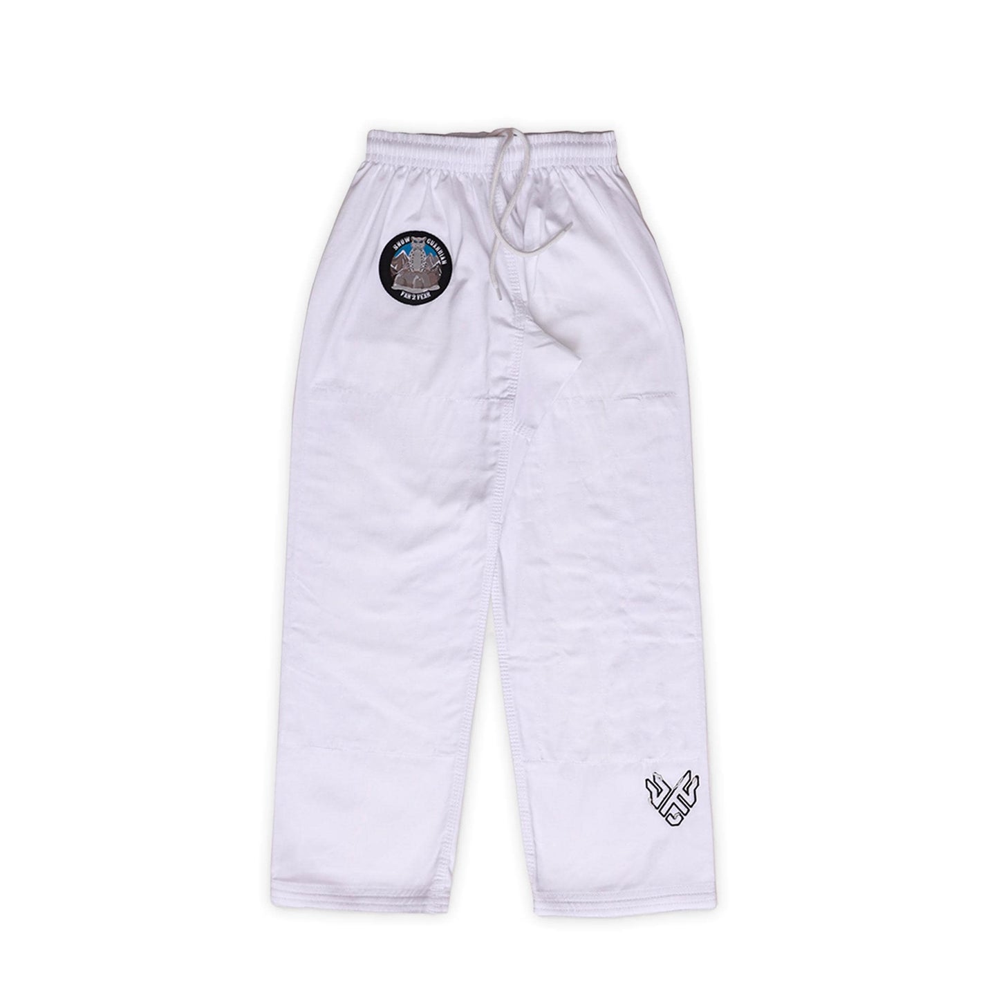 FAR2FEAR Kids Brazilian Jiu Jitsu Gi- Snow Guardian