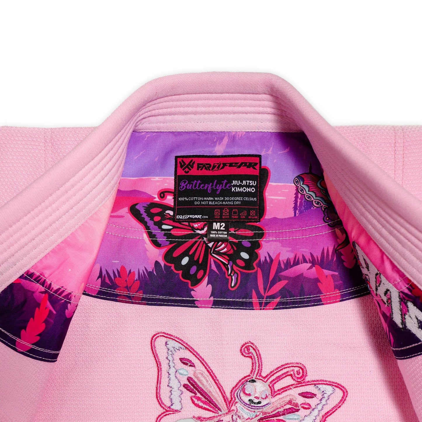 FAR2FEAR Kinder Brasilianisches Jiu-Jitsu Kimono – Butterflyte