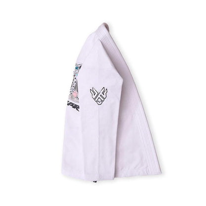 FAR2FEAR Kids Brazilian Jiu Jitsu Gi- Snow Guardian