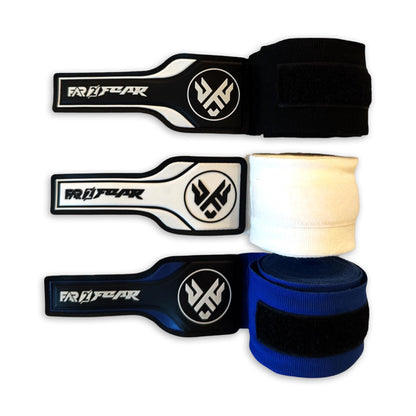 FAR2FEAR Cotton Hand Wraps 4m – Boxing, MMA, Muay Thai & BJJ Training Wrist Wraps