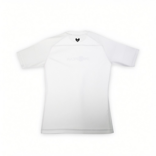 FAR2FEAR Genesis Series Women's Rashguard - IBBJF Legal- White