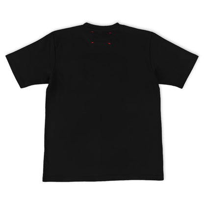 FAR2FEAR Unisex Black Embroidered T-Shirt