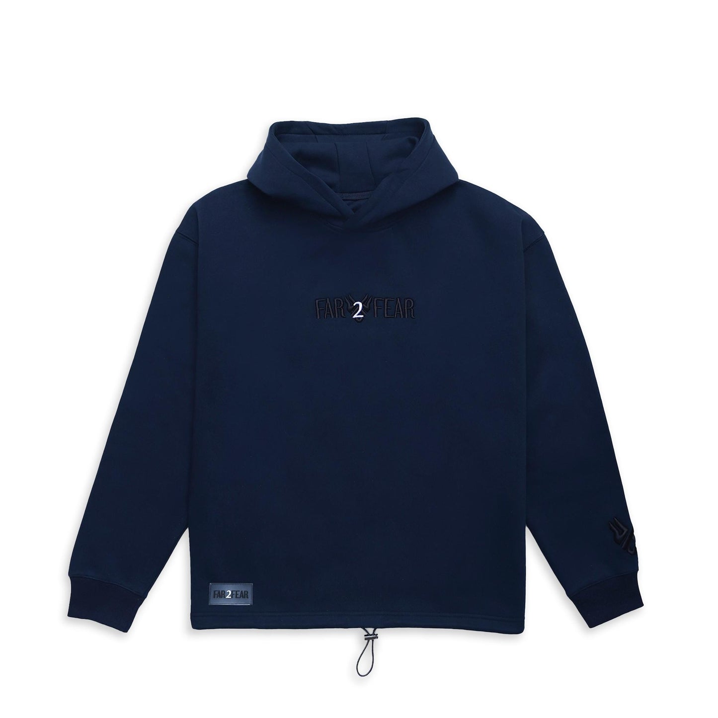 FAR2FEAR Classic Navy Unisex Hoodie