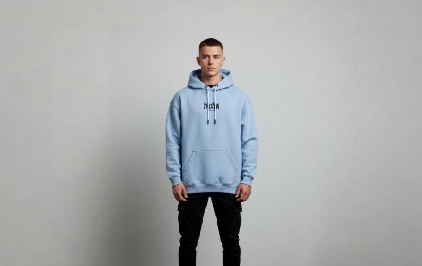 FAR2FEAR Blue Glow Unisex Kapuzenpullover