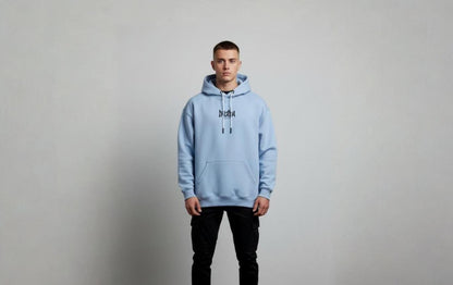FAR2FEAR Blue Glow Unisex Kapuzenpullover