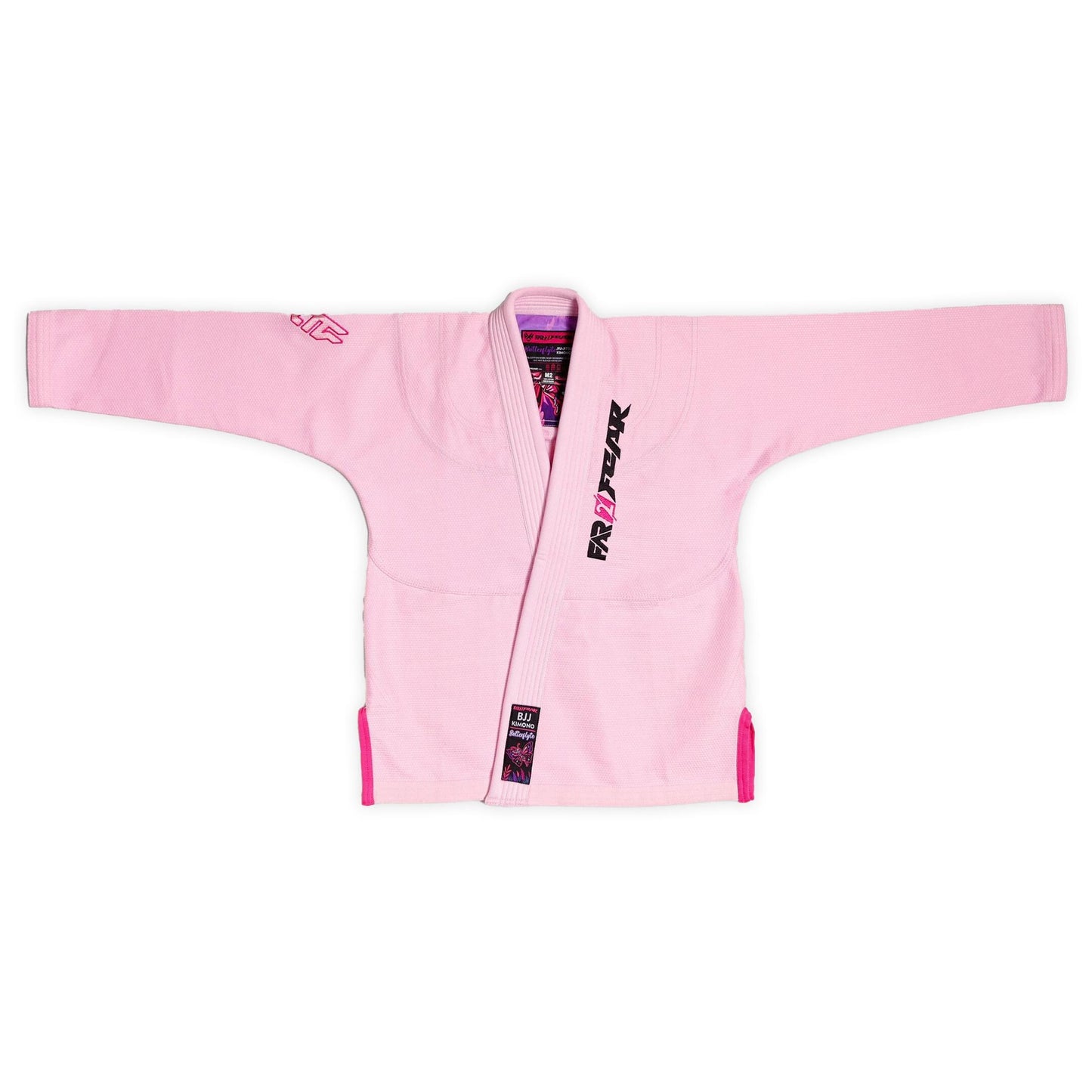 FAR2FEAR Kinder Brasilianisches Jiu-Jitsu Kimono – Butterflyte