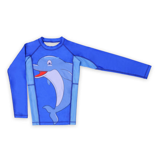 FAR2FEAR Kids No Gi - Wave Rider Rashguard & Short Set