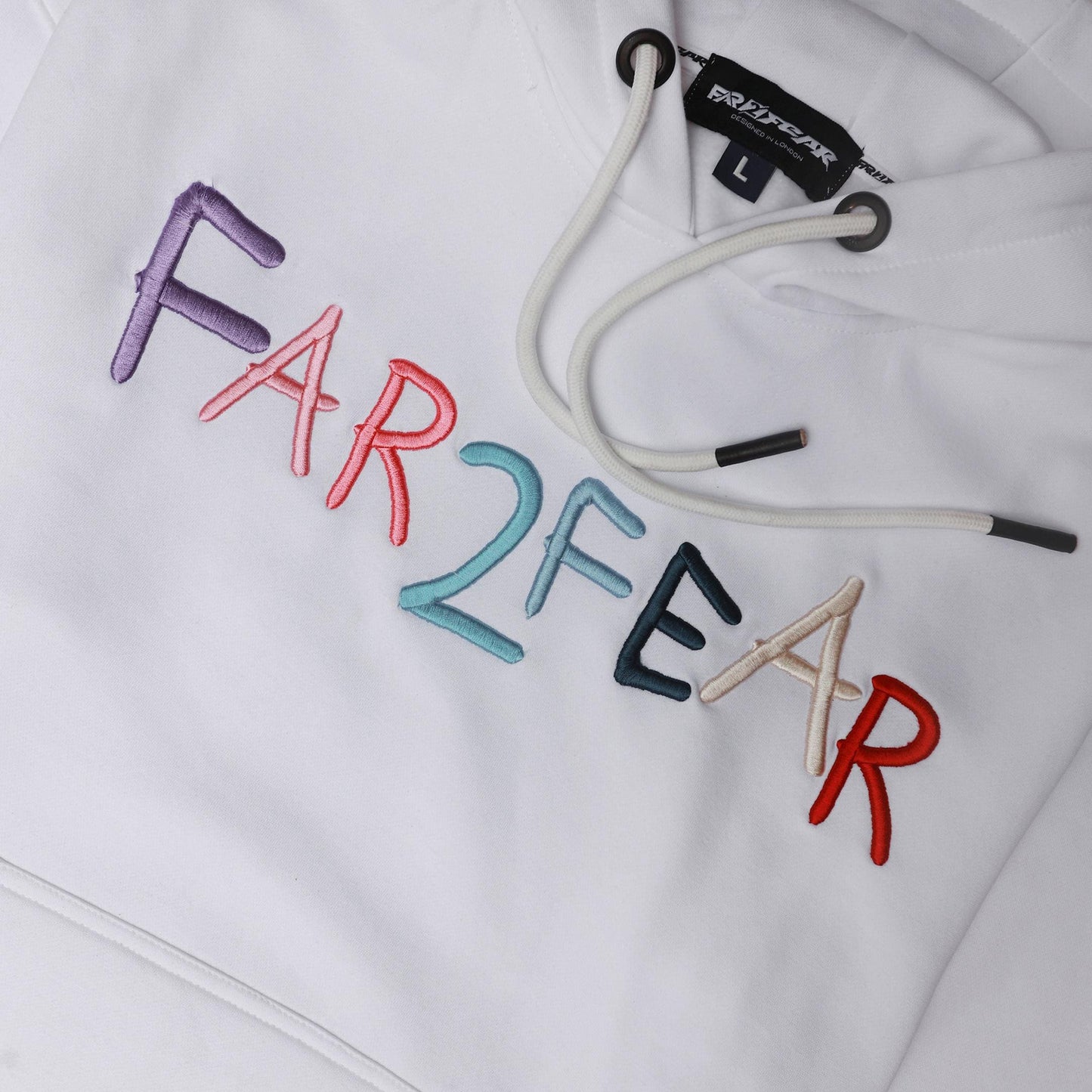 FAR2FEAR Funky Letter Unisex Hoodie