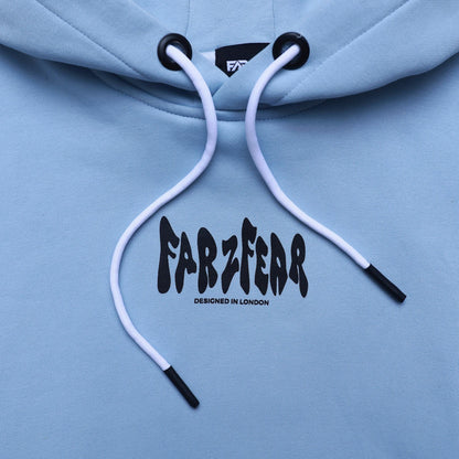 FAR2FEAR Blue Glow Unisex Kapuzenpullover