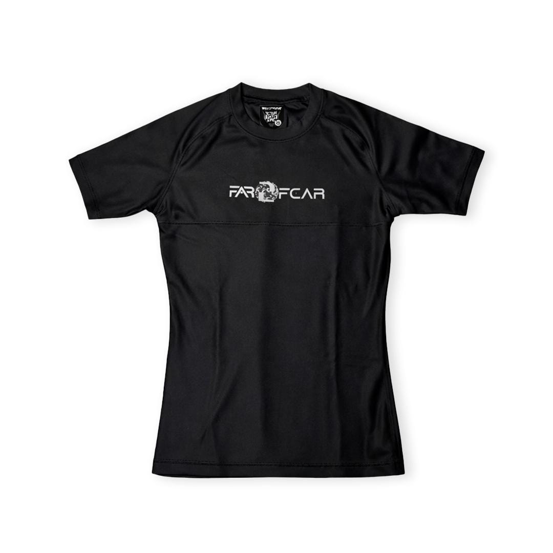 FAR2FEAR Genesis Series Women's Rashguard - IBJJF Legal- Black