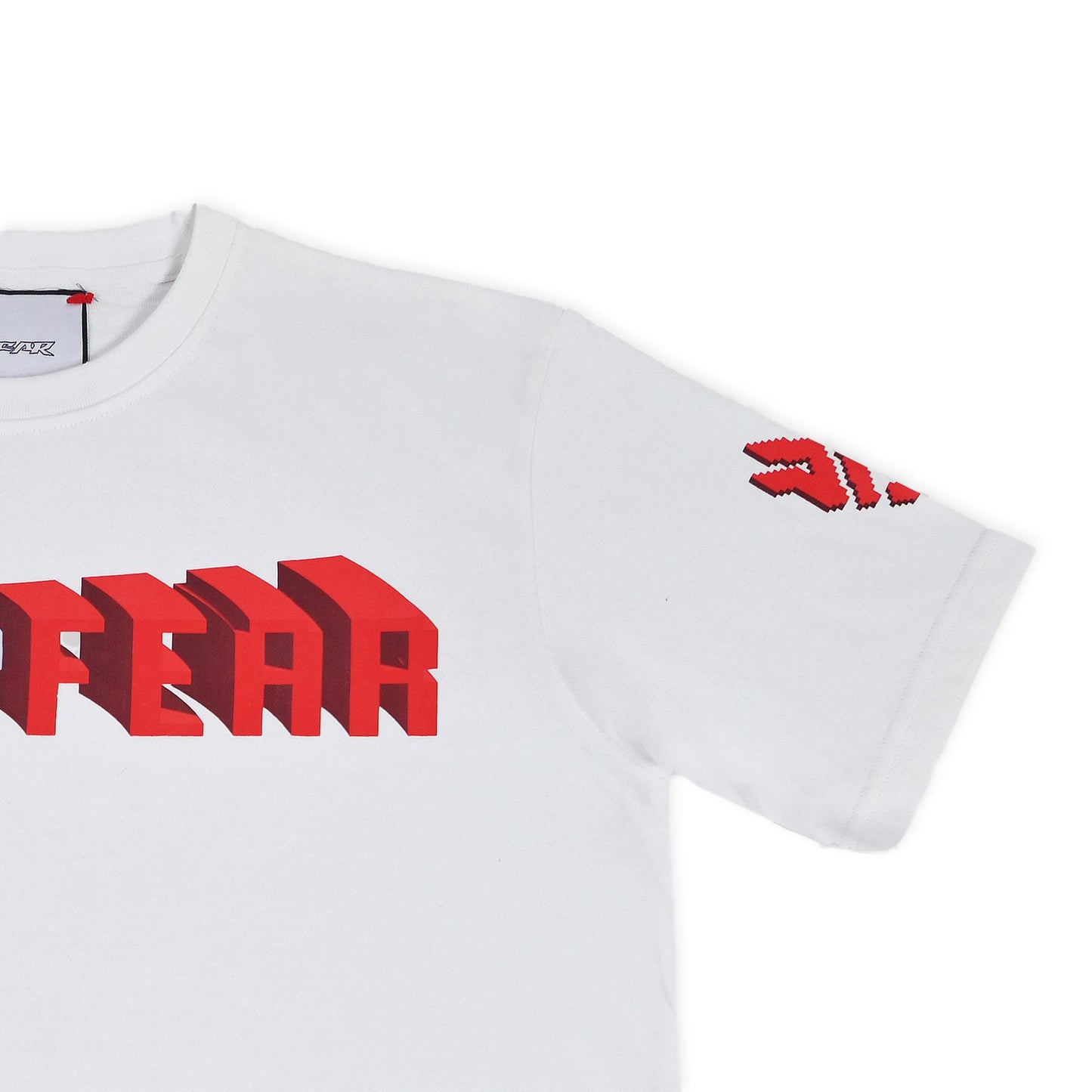 FAR2FEAR Unisex White DTF Printed T-Shirt